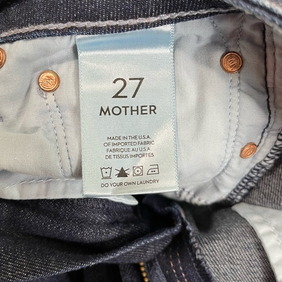 Mother Denim The Wilder Bell-Bottom Trouser Jeans size 27 in Love Potion No 9 - Picture 8 of 12